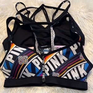 PINK Victoria's Secret Sports Bra bundle XS